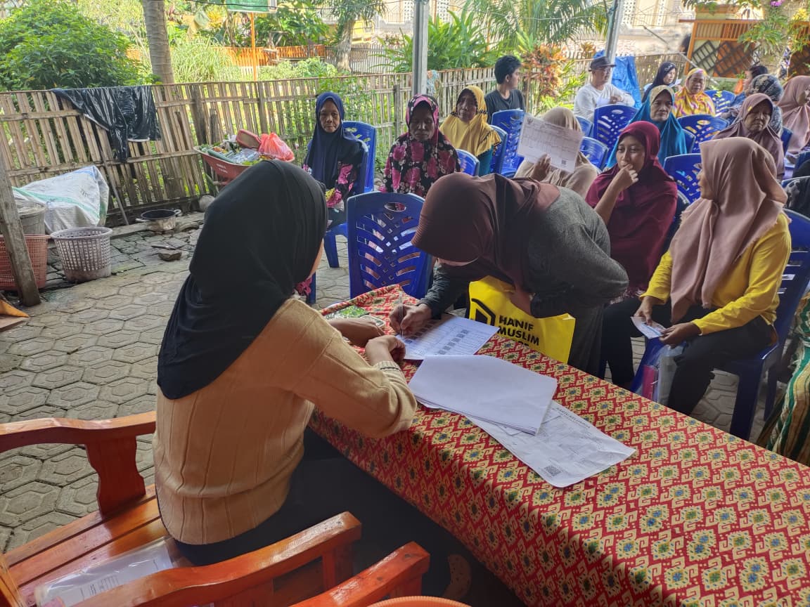 Penyaluran Bantuan Pangan Februari–Maret 2026 di Desa Mario Berjalan Lancar